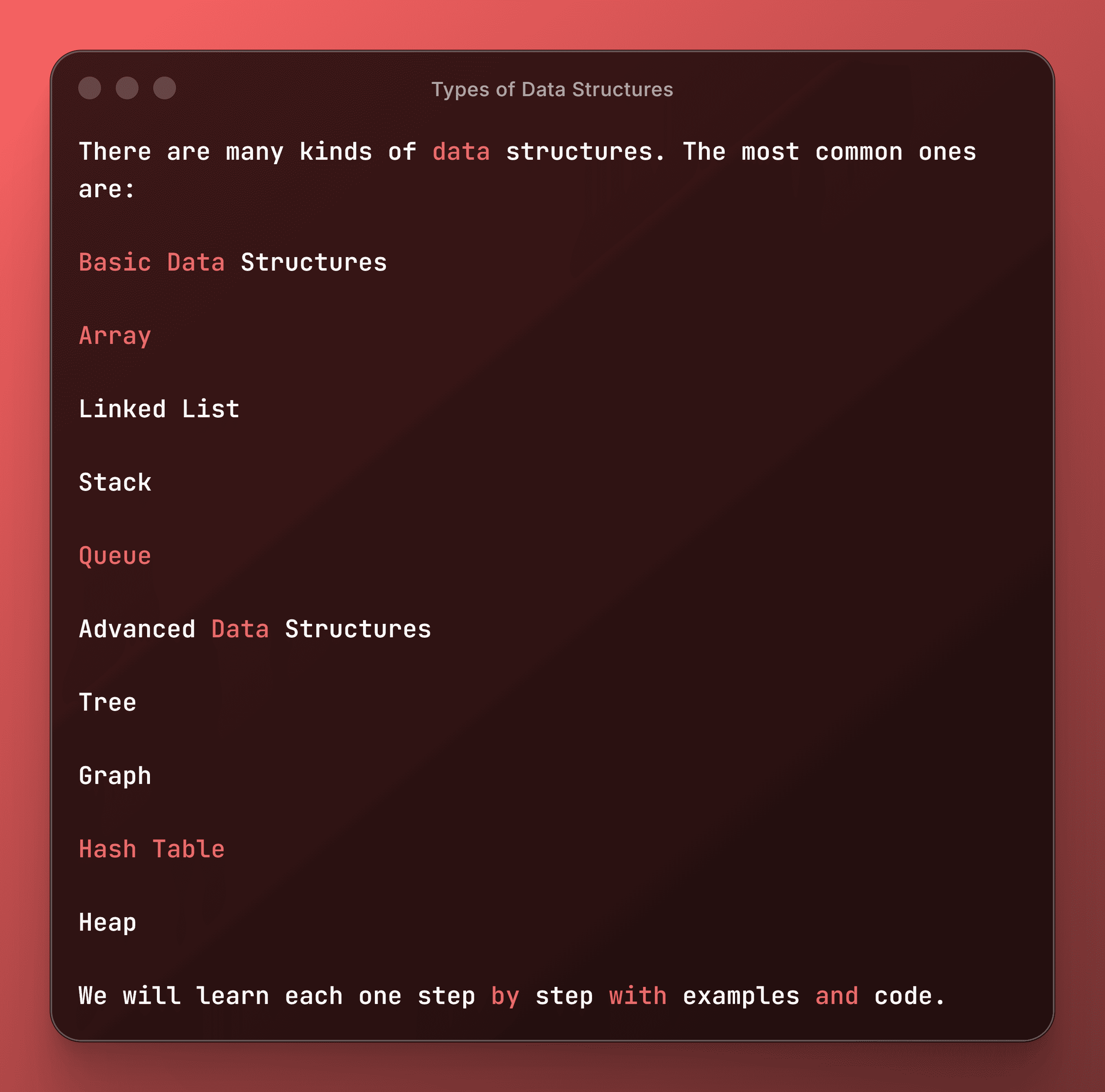 Linked List